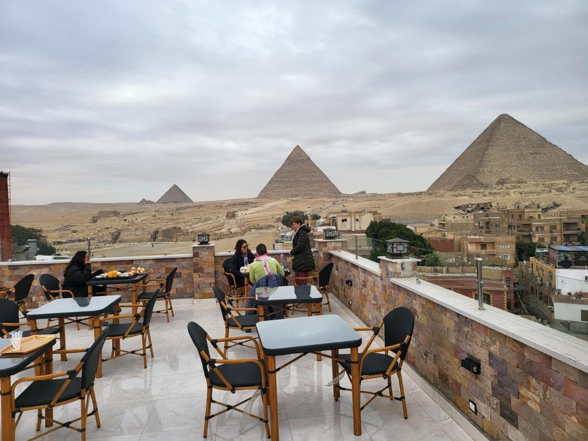 Hotel Steps In Pyramids View à Kafret el-Gabal Extérieur photo
